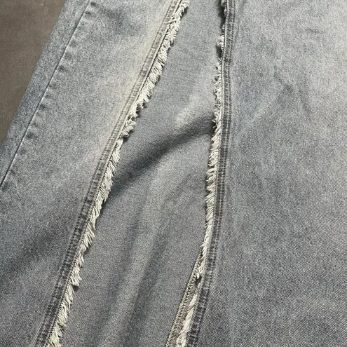 Signature 8 Denim Maxi Skirt Blue Color Maxi Size M. F