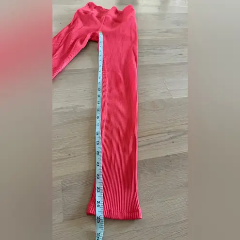 Carbon 38 Ribbed 7/8 Legging cayenne size XS