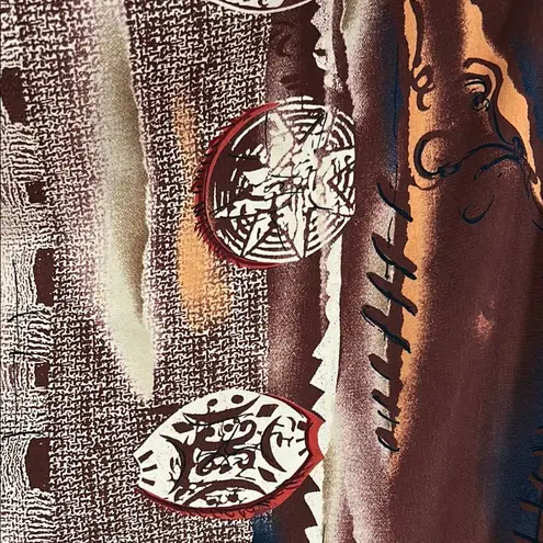 Maxi Scarf Brown and Cream Resort Wear