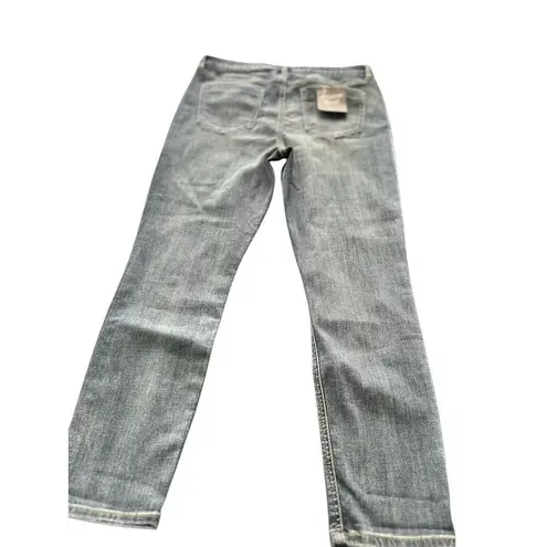 Women's studio blue Blue Bootcut Jeans Size M Mid Rise Classic Fit Denim