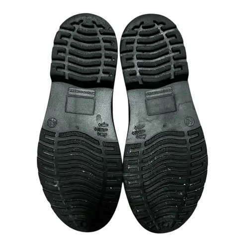 See By Chloe Glossy Black Combat Boots