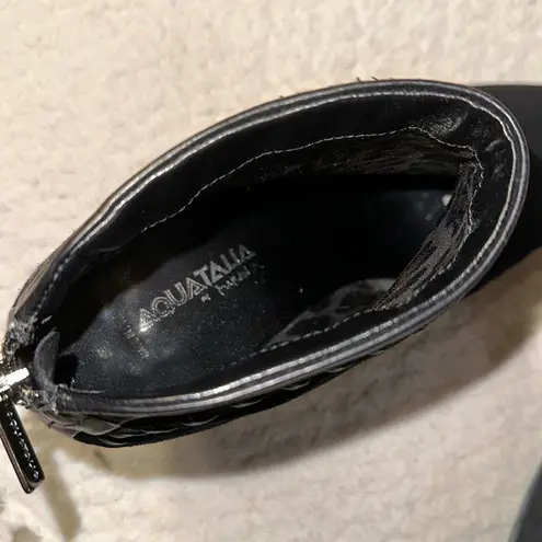 Aquatalia Riley Suede Waterproof Women Booties Size 8