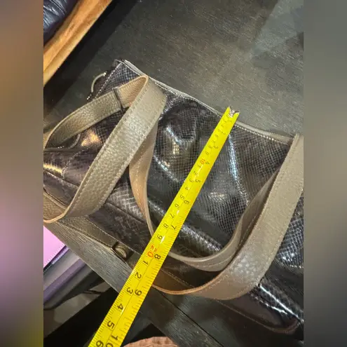 Hammitt Black and Gray Snakeskin Shoulder Bag. Very good condition