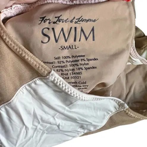 For Love & Lemons  Lace Bikini‎ Bottom nwt