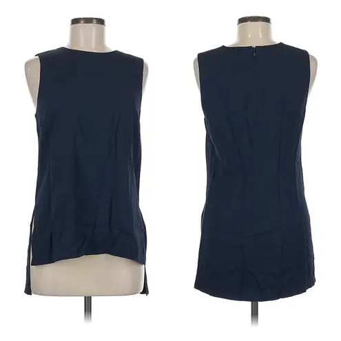 Theory  top size Petite blue navy tunic  - Image 3