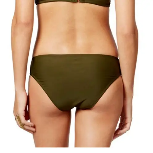 Rachel Roy Bikini Bottom Olive Green Rose Gold V