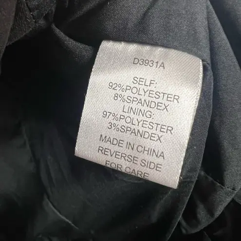 Alexia Admor Jacki Black Double Breasted Blazer Tuxedo Mini Dress Size 6