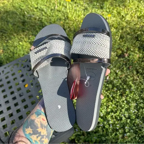 Havaianas Nwt Women's You Transcoso Premium Sandals size 7/8 US