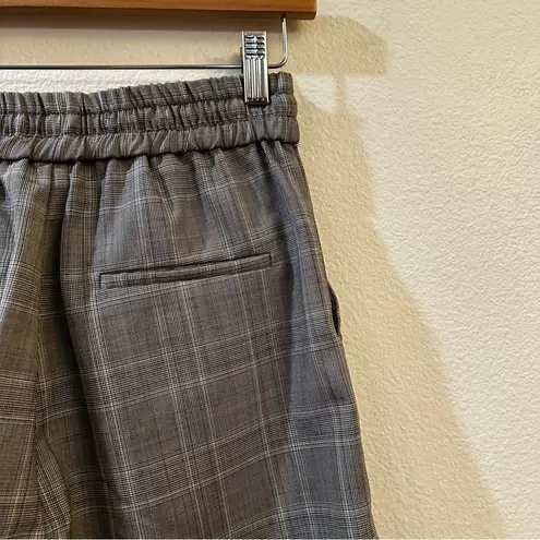 R13 Grey Wool Plaid Baggy Shorts NWT Size XS