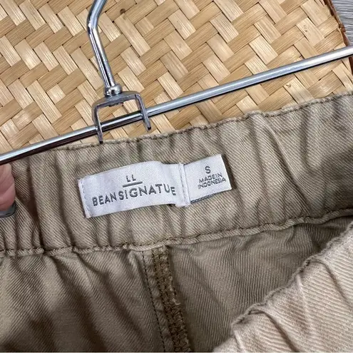 L.L.Bean  signature linen khaki shorts