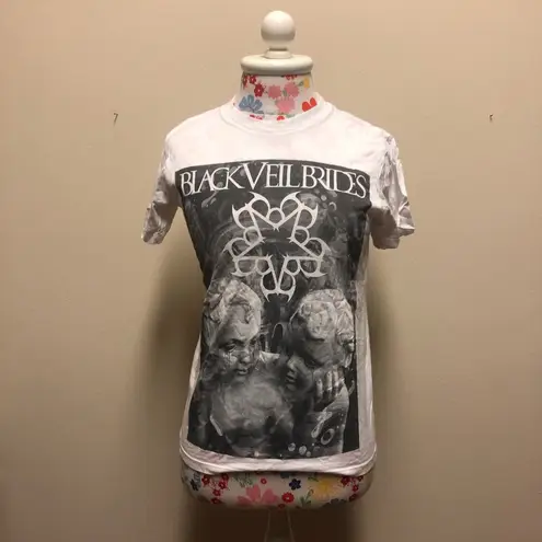 Hot Topic BVB White Graphic Tee