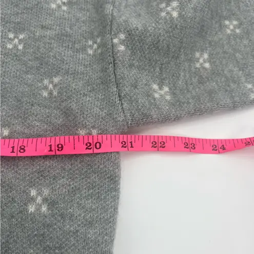 Jacquie the Label Georgia Contrast Collar Cardigan Gray Size XS