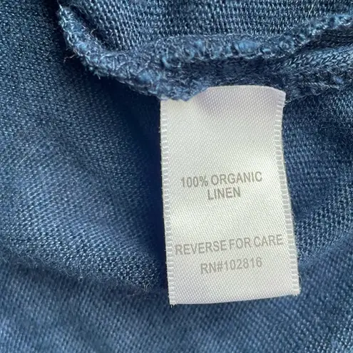 Garnet Hill linen Shift dress size small