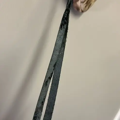 Aimee Kestenberg Animal Print Leather Just Saying Stadium Wallet Mini Crossbody