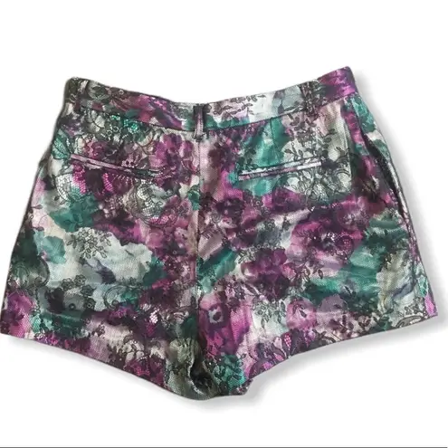 Pearl by Georgina Chapman of Marchesa SZ 4 Lace shorts Purple