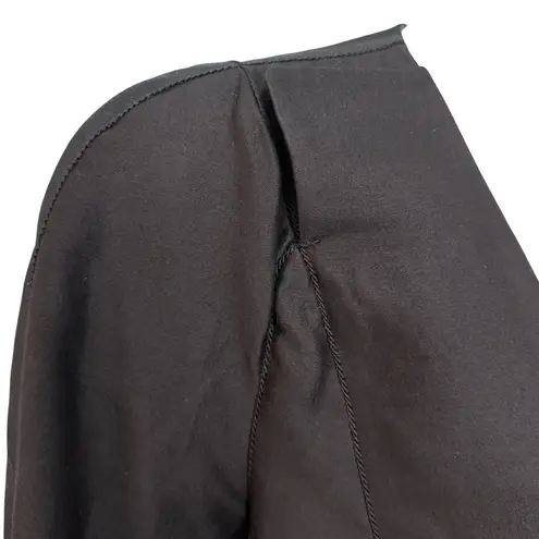 Leon Max Limited Edition Black Hook and Eye Blazer Size M Lined Shoulder Pads Size M