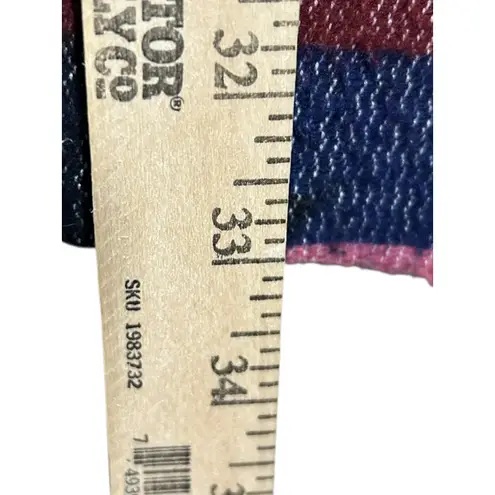 Tabitha Anthropologie Hooded Belted Aztec Print Pink Knit Cardigan Jacket Small