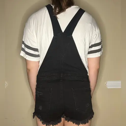 American Eagle  Black Overalls Shorts