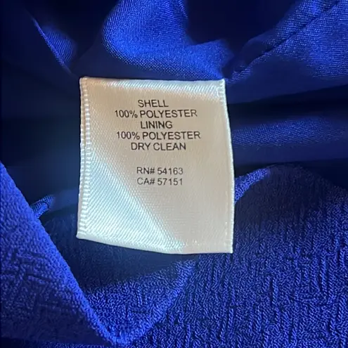 Eliza J ā Bow Shoulder Sheath Dress Cobalt Blue Size 8 NWT