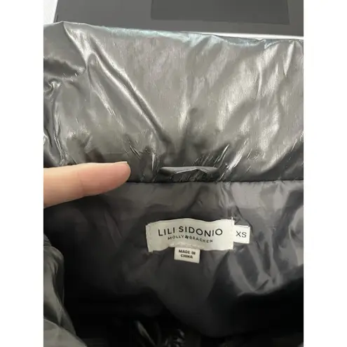 Molly Bracken Lili Sidonio For Warm Puffer Jacket Baddie Pewter Metallic Sx XS