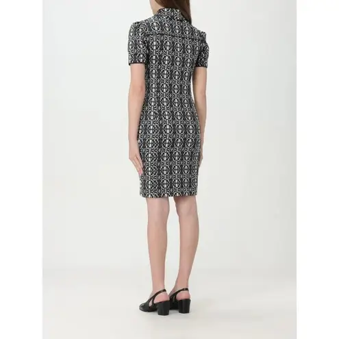 Max Mara Dress Cesy Jacquard Monogram Print Mini Shirt Dress SIze XS/2
