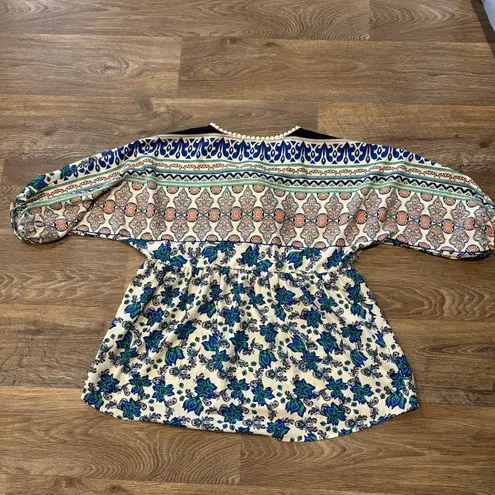 Gibson Latimer Women’s Multiprint Tunic Top - Size Small Boho Casual Made in USA - Image 6