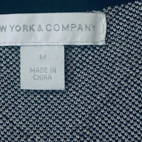 New York & Co Sleeveless Sweater Dress Sz M Professional Office Siren Careerwear Black Size M