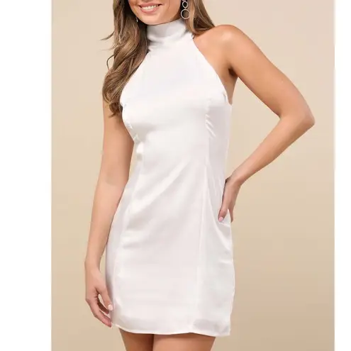 Lulus NWT Infinite Admiration White Crinkle