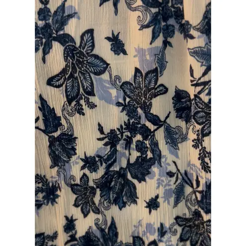 Versona Blouse Size M Off The Shoulder Bell Sleeve Rounded Hem Boho Peasant