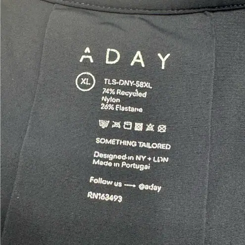 ADAY Something Tailored Shirt Navy Blue Size XL