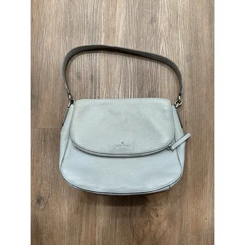 Kate Spade  New York Leila Medium Flap Shoulder Bag Women's Handbag‎ Mute blue.