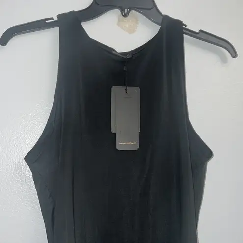 New Small Women's Sexy Sleeveless High Neck Going Out Bodysuit Tank Tops