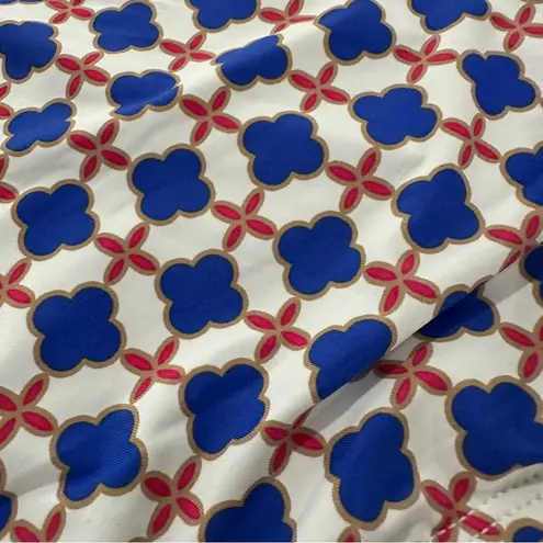 La Blanca NWT Mosaic Tile Blue and Red Geometric Bikini Bottom Size 6