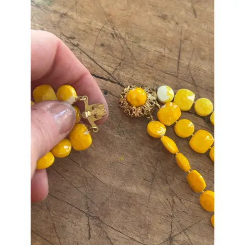 Vintage egg yolk colored Multi