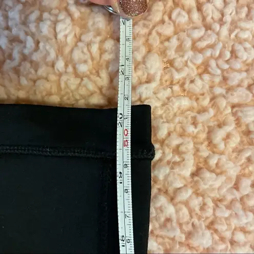 Calia by Carrie Underwood Black See through side Leggings Sz s Black