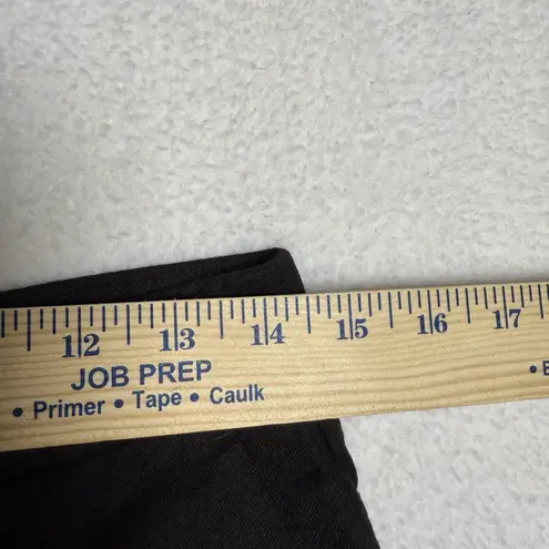 Akris Womens Dark Chocolate Brown Dress Pants Size 6 Tailored Flare Wool Work