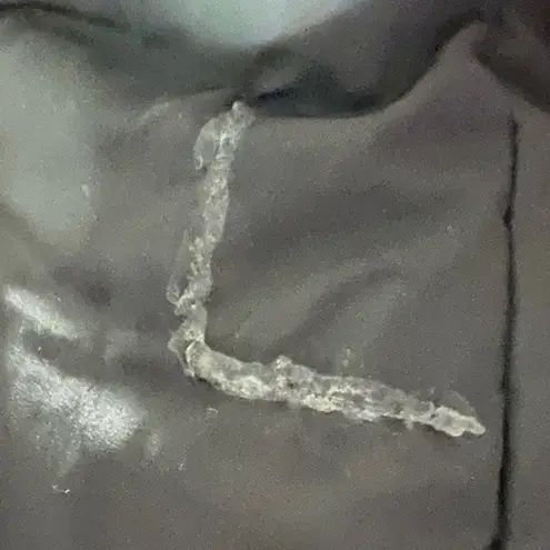 Marvin Richards black quilted puffer zip up winter jacket coat womens large