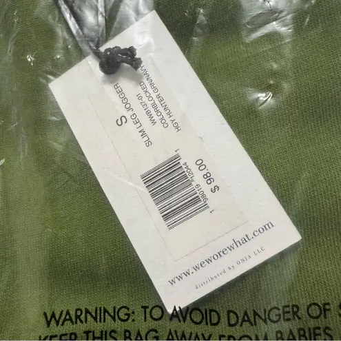 We Wore What Olive Green Joggers Lounge Pants Casual Comfy Sweatpants