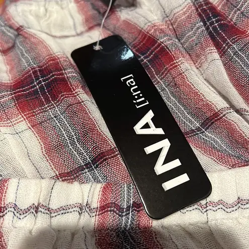 INA Cropped Gauzy Off-The-Shoulder Blouse (S)