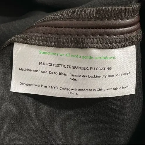 MM.LaFleur NWT M.M. Lafleur The Whitney Brown Vegan Faux Leather A-Line Mini Skirt Size 2 - Image 9