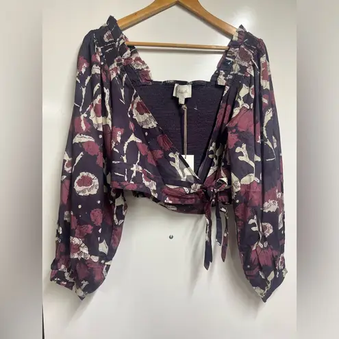 Cleobella NEW NWT  Valencia Wrap Cotton Long Sleeve Top size large women’s boho thumbnail 4