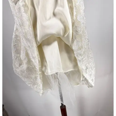 Love Reign Strapless Lace Mini Dress With Belt Size L Coquette Romantic Flirty