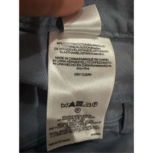 Brooks Brothers Brooke Fit womens light blue straight leg denim pants 8