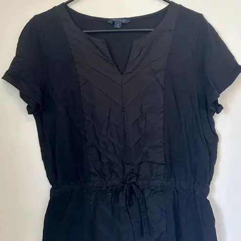 Tommy Hilfiger  Black Short Sleeve Top - Size: Large