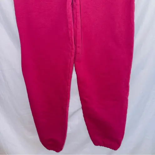 Mayfair The Label red oversized high waisted casual loungewear sweatpants S/M Size undefined