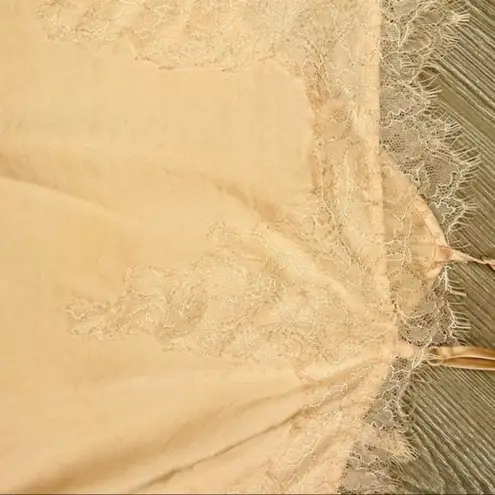 Cami NYC  silky lace camisole shirt sleepwear tank top medium