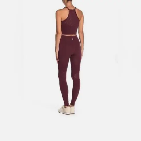 Free People  Movement Gone Adrift Seamless Yoga Crop Top in Black