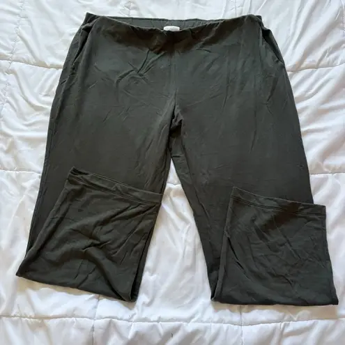 NWT J.Jill Pure Jill Luxe Tencel Womens Size XL P Sweatpants Cypress Green