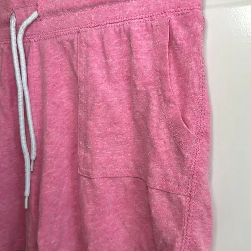 Athletic Works  Women’s Pink Lounge Drawstring Athletic Comfy Shorts Small