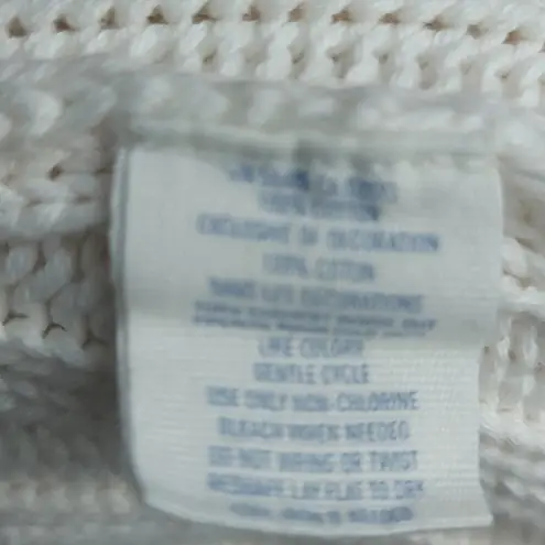 Aerie  Cable Knit Cream Sweater Vest  XS GrandmaCore Cozy Comfy Winter Cabincore